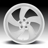 US Mags Desperado 5 U134 Brushed Silver Custom Wheels 3